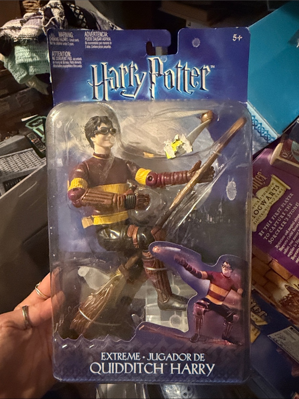 Warner Bros. Harry Potter Quidditch Action Figure - Maroon, Gold & Black